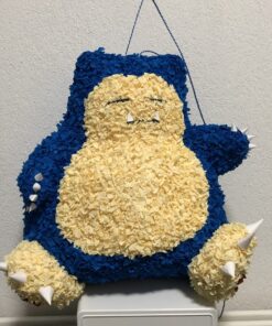 Pokemon Snorlax pinata, handgemaakt door Biba Pinata