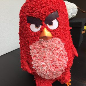 Angry Bird piñata, handgemaakt door Biba pinata