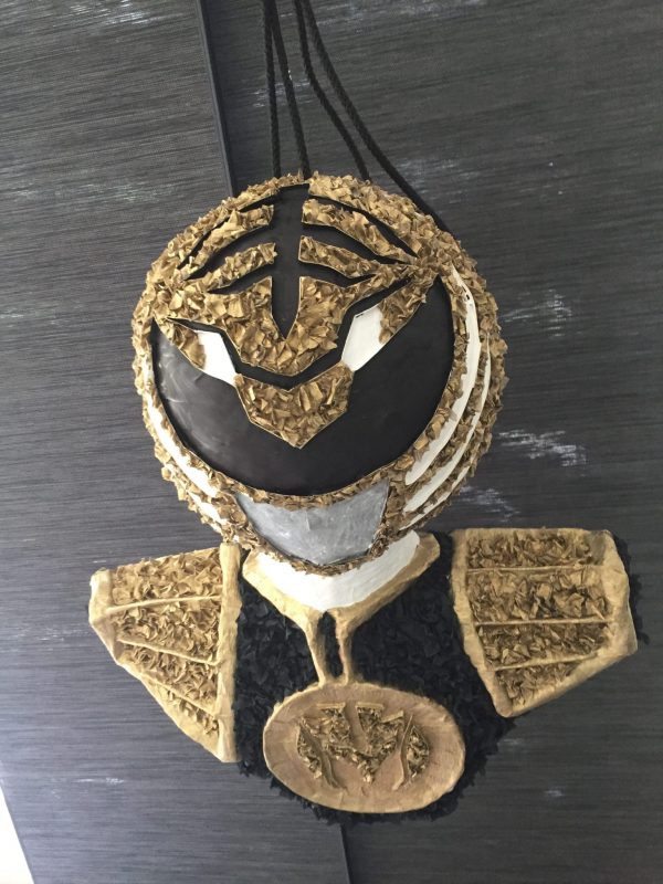 Powerranger piñata, handgemaakt door Biba Pinata