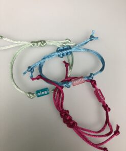 Tekst armbandje