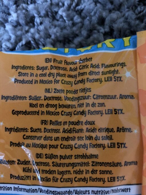 Snoeppoeder rietje - Afbeelding 2