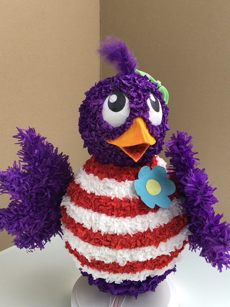Efteling Jet piñata, handgemaakt door Biba Pinata
