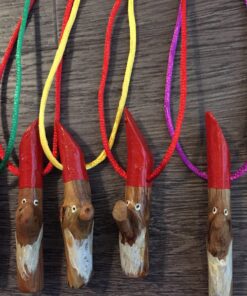 kabouter ketting, handgemaakt door Biba Pinata