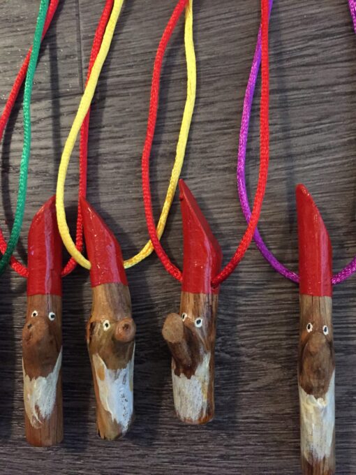 kabouter ketting, handgemaakt door Biba Pinata