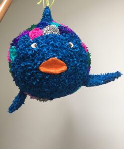 Mooiste vis van de zee piñata, handgemaakt door Biba Pinata
