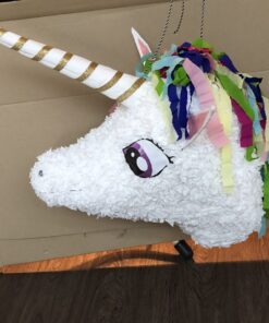 eenhoorn piñata, handgemaakt door Biba Pinata