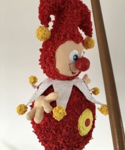 Efteling Jokie piñata, handgemaakt door Biba Pinata