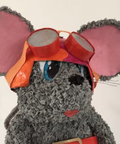 motormuis piñata, handgemaakt door Biba pinata