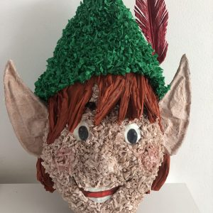 Peter Pan piñata, handgemaakt door Biba Pinata