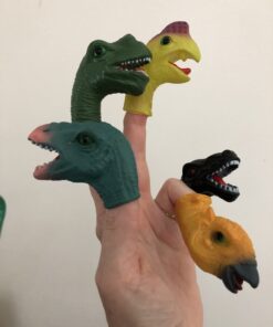 dinosaurus vingerpoppetje, vulling voor in een pinata