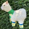 alpaca pinata, handgemaakt door Biba Pinata