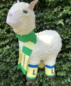 alpaca pinata, handgemaakt door Biba Pinata