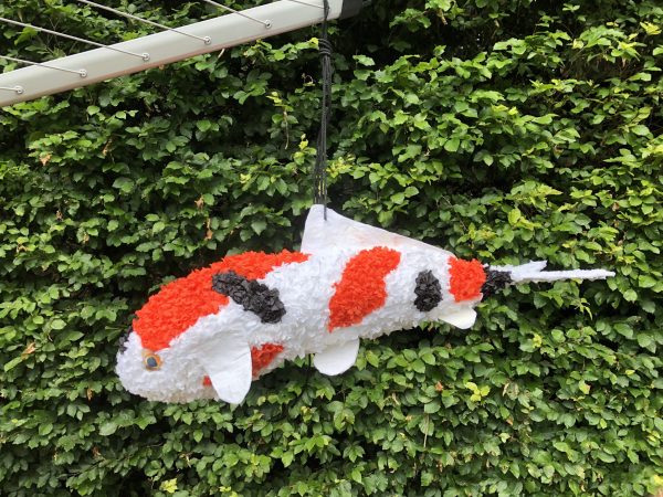 koi karper pinata, handgemaakt dor Biba Pinata