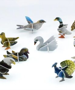 3D puzzel vogel, vulling voor in een pinata