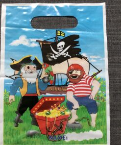 traktatie zakje in piraten thema