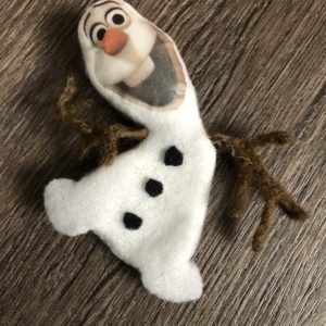 Olaf Frozen vingerpoppetje, vulling voor in een pinata
