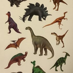 dinosaurus stickers
