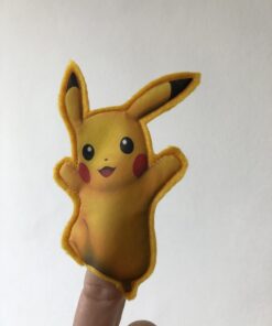 pokemon pikachu vingerpoppetje, vulling voor in een Biba pinata