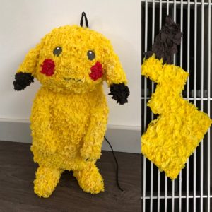 Pokemon Pikachu pinata, handgemaakt door Biba Pinata