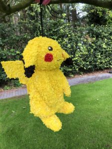 Pokemon Pikachu pinata, handgemaakt door Biba Pinata