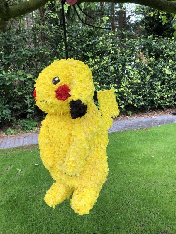 Pokemon Pikachu pinata, handgemaakt door Biba Pinata