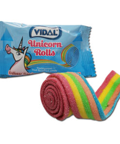 eenhoorn regenboog snoep, vulling voor in een pinata