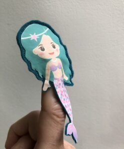 zeemeermin vingerpoppetje, vulling voor in een pinata