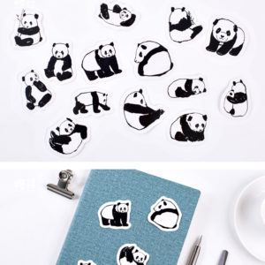 panda stickertje, vulling voor in een pinata
