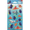 Nemo en Dory stickervel, vulling voor in een pinata