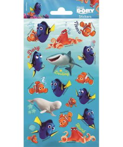 Nemo en Dory stickervel, vulling voor in een pinata