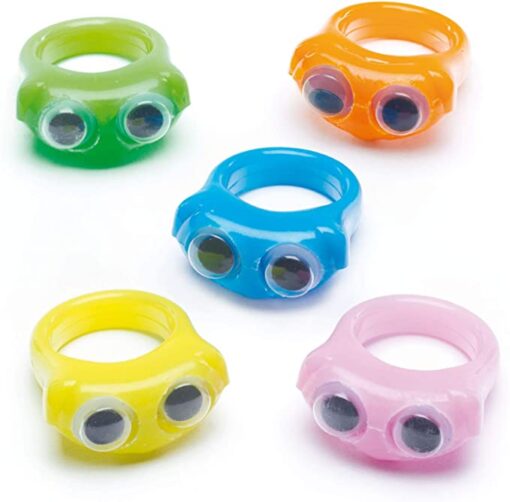 wiebeloogjes ring, vulling voor in een pinata