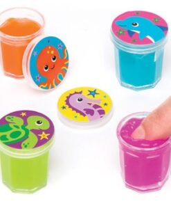 zeedieren putty slijm, vulling voor in een pinata