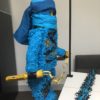 Lego Ninjago Jay pinata, handgemaakt door Biba Pinata