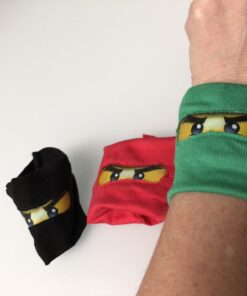 Lego Ninjago polsbandje, vulling voor in een pinata