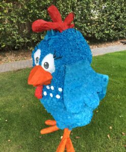 Lottie Dottie chicken pinata, handgemaakt door Biba Pinata