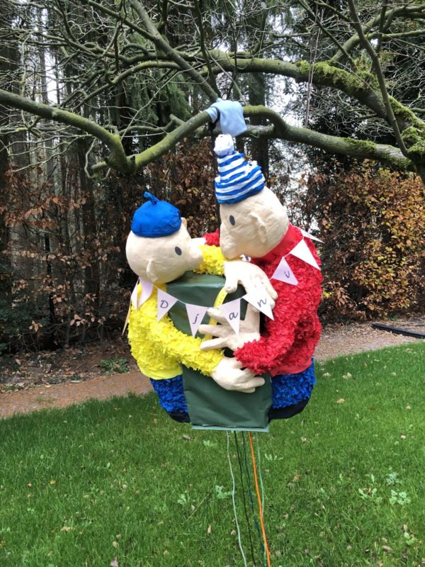 Buurman & buurman pinata, handgemaakt door Biba Pinata