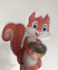 eekhoorn vingerpoppetje, vulcadeautje voor in een pinata
