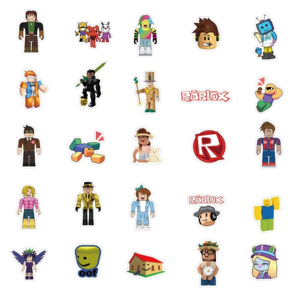 roblox stickertjes, vulcadeautje voor in een pinata