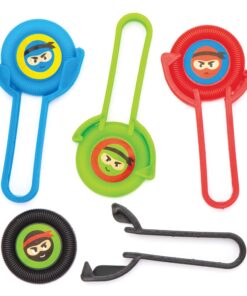 Ninja schijfjes schieter, vulcadeautje voor in een pinata