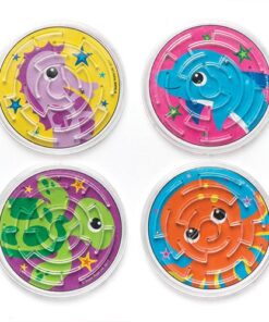 zeedieren doolhofspelletje, vulcadeautje voor in een pinata