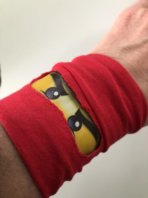 ninjago polsbandje met vakje