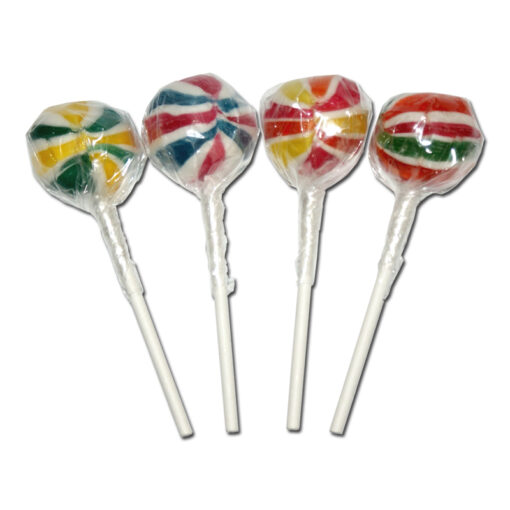 Regenboog lolly