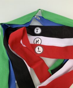 Ninja hoofdband met letter
