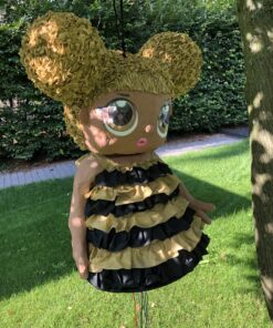 LOL queen bee pinata, handgemaakt door Biba Pinata