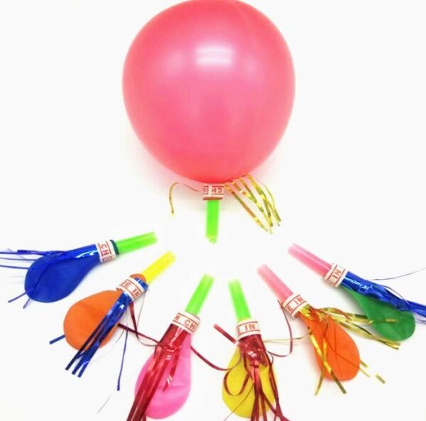 ballon fluitje,vulcadeautje voor in een pinata