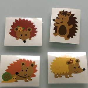 bos dieren tattoo, vulcadeautje voor in een pinata