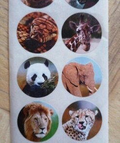 dieren stickertjes, vulcadeautje voor in een pinata