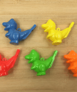 dino waterfluitje, vulcadeautje voor in een pinata
