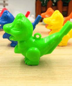 dino waterfluitje, vulcadeautje voor in een pinata