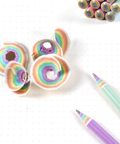 pastel regenboog potlood, vulcadeautje voor in een pinata